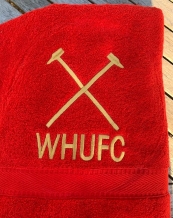Matchday Towels are our speciality